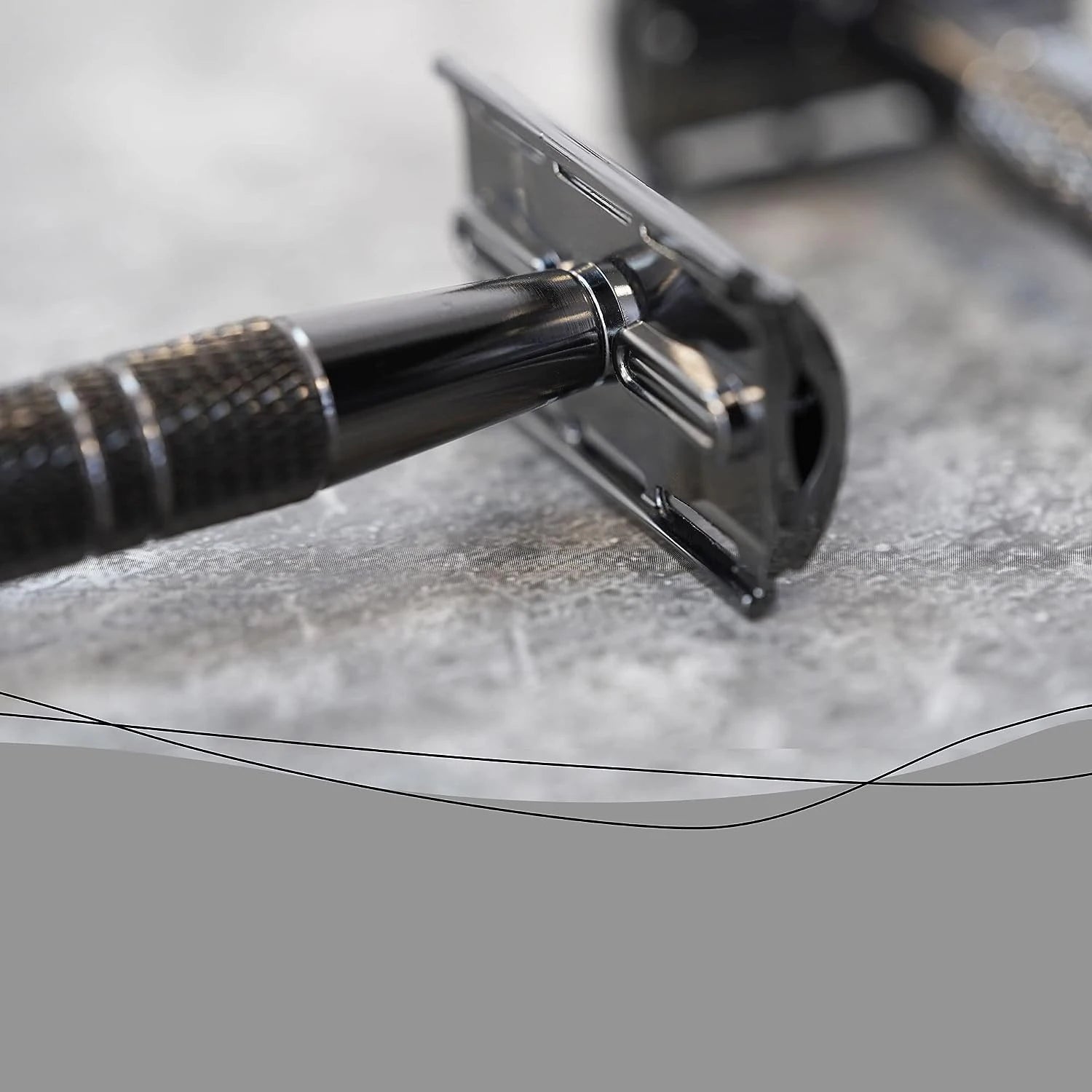 Safety Razor Double Edge Blade Razors for Men, with 10 Pcs Classic Single Blade Razor for Men Shaving Reusable Metal Razors